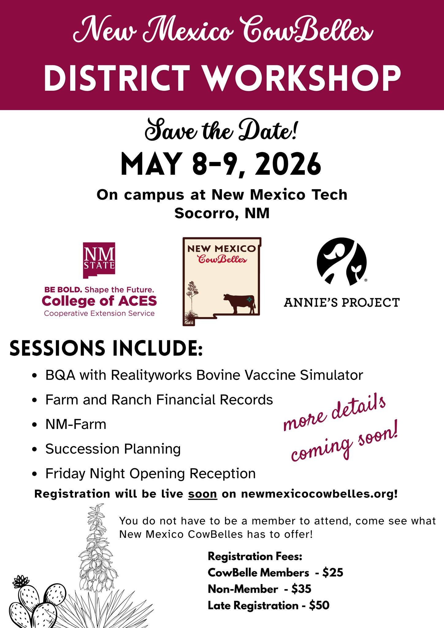 Workshop Save the Date